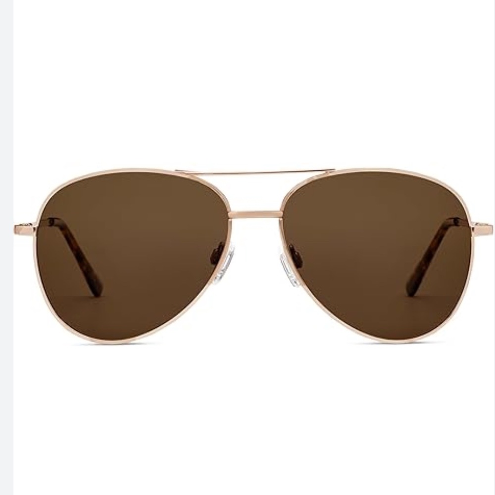 PEEPERS NWT ultra violet blue light reading sun glasses -gold -2.00